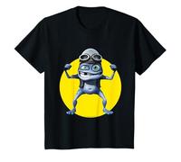 Crazy Frog Axel F Double Bicep Pose Niños Camiseta