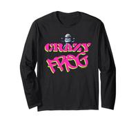 Crazy Frog Axel F Graffiti Stencil Texto Manga Larga