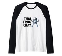 Crazy Frog That Frog Cray Axel F Camiseta Manga Raglan
