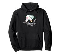 Crazy Horse Girl Sudadera con Capucha