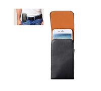 Crazy Horse Texture Vertical Flip Leather Case / Waist Bag with Back Splint for Galaxy S4 / i9500
