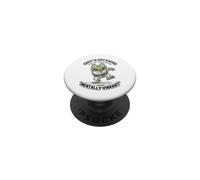 Crazy Is Just A Word Frog Straitjacket Mentalmente Vibrante GRAP PopSockets PopGrip Adhesivo
