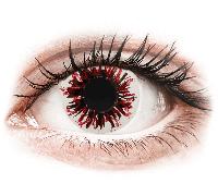 CRAZY LENS - Harlequin Black - Diarias Graduadas (2 Lentillas)