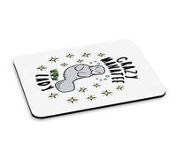 Crazy Manatí Lady Stars Alfombra Ratón Ordenador PC