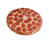 Crazy Pizza Gat - Goofy Cheese Cape, Silly Topping Hat | Ropa de cabeza de forma cómica única, sombrero de diseño vibrante para el desfile festival Festival de cumpleaños Evento de fiesta Amantes de l