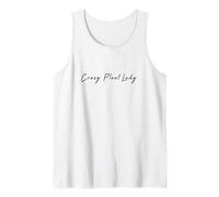 Crazy Plant Lady - Medio Ambiente Cambio Climático Jardinería Camiseta sin Mangas