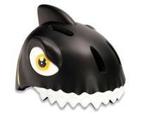 Casco de Bicicleta para niño Crazy Safety | Casco de Bici para niño de 2 a 7 años para Skate, Bicicleta, Patinete, monopatin| Casco de Animal 3D Ligero y Ajustable 49-55 cm (Tiburón Negro)