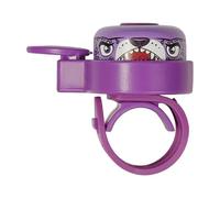 Crazy Safety Timbre de Bicicleta Leopardo Color Morado Lila Crazy Safety de ciclismo para bicicleta