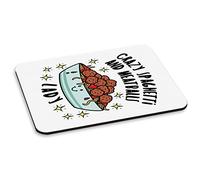 Crazy Spaghetti and Meatballs Lady Stars PC - Alfombrilla para ratón