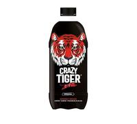 Crazy Tiger Energy Pet 1L - Lote de 4 unidades