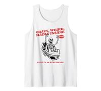 Crazy Weird Locamente Loco & Nutty como Un Pastel De Frutas (Gracioso) Camiseta sin Mangas