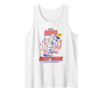 Crazy Weird Locamente Loco & Nutty como Un Pastel De Frutas (Gracioso) Camiseta sin Mangas