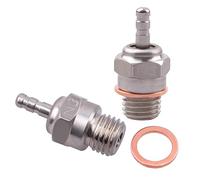 CrazyHobby 70117 Hot Glow Plug No.3 N3 RC Bujías de repuesto OS 8 para Traxxas Redcat HPI HSP Kyosho 1/8 1/10 Nitro Engine Parts (paquete de 2)
