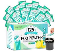 CRAZYTHUR Gel De Inodoro Portátil, Polvo Caca Para Camping, Orina, Portátil Acampar Al Aire