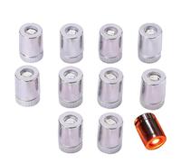 Crazyview Mini Led Light for Doll House, Mini LED Battery Operated Small Lights for Crafts, Cordless Miniature LED Lights, DIY Miniature Light for Toy Brick Building Doll House Accessories (Red)