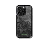 CRBNCNCPT® Forged Carbon Case 13-14 - 15-16 Funda protectora | Compatible con - Imán | Tapa dura - Negro - Hombre | Mini - Pro - Max (iPhone 16)