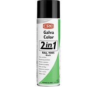 CRC 20581-HO - GALVACOLOR Imprimación anticorrosión + color en un solo producto. RAL 9005 negro 500 ml