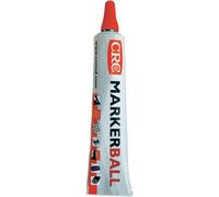 CRC Marcador de pintura permanente MARKER BALL 30161-AB, bola de acero Rojo 50 ml