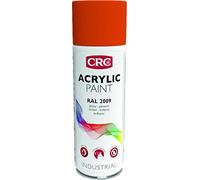 CRC 32161-AA - ACRYLIC PAINT. Pintura acrílica alto brico. Secado rápido. RAL 2009 naranja tráfico 400 ml