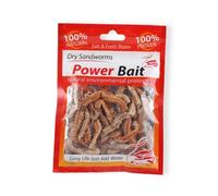 CRDARAAV 1 bolsa de señuelo de pesca de gusanos de arena secos, ecológico, larga conservación, recreativo, conveniente para animales acuáticos, uso de seducción, 6 g