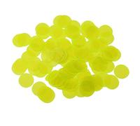 CRDARAAV 300 fichas de bingo translúcidas de 3/4 pulgadas para tarjetas de juego de bingo, color amarillo, 300 unidades