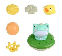 CRDARAAV Baby Bath Toys - Fuente eléctrica con forma de bola de agua de rana