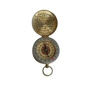 CRDARAAV Brújula de camping duradera, no se deforma, fácil de leer, hecha de cobre, brújulas para exteriores, brújula de cobre, brújula de cobre, familia y papá para hija