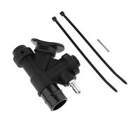 CRDARAAV Inflador de potencia BCD tipo K con 1 perno y 2 bridas para cables