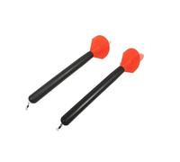 CRDARAAV Juego de 2 marcadores de pesca impermeables desmontables y estables para carpas, juego de boya de repuesto para aparejos de pesca, accesorios de terminal