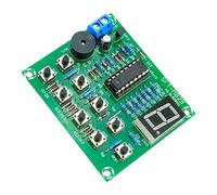 CRDARAAV Kit electrónico de 8 canales CD4511 para bricolaje, evaluación de habilidades electrónicas, competencia