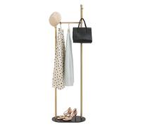 Cre Cra Burros Ropa,Oro Perchero multifuncion,Perchas,Perchero de Metal,Perchas Independientes,Perchero,Perchero de Ropa Mármol,percheros para Ropa,Burro para Colgar Ropa Resistente,percheros de pie