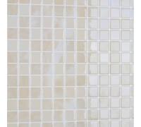 CRE8TIVE 16 Piezas Azulejos Adhesivos Cocina Mosaico Beige Baldosas Adhesivas Pared Autoadhesivo Cuadrado Marmol Azulejos Adhesivos Baño Impermeable Cenefa Cocina Escaleras Lavadero 30.5cm x 30.5cm