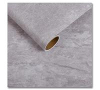 CRE8TIVE Papel Pintado Pared Cemento Gris Claro Vinilo Adhesivo Muebles Vintage Impermeable Mate Vinilo Encimera Cocina Papel Pintado Autoadhesivo Revestimiento Pared Baño Armario 30cm x 200cm