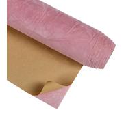 CRE8TIVE Papel pintado rosa autoadhesivo de fieltro para muebles, coral y tela de terciopelo, dormitorio, lámina adhesiva, salón, armario, encimera