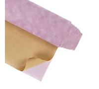 CRE8TIVE Papel Pintado Rosa Terciopelo Papel de Contacto Autoadhesivo Tela de Forro de Terciopelo para Dormitorio Papel de Vinilo con Flores Vintage de Felpa para Caja de Joyería Gabinete Art Deco