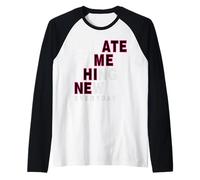 CREA Algo Nuevo Cada día Moderno Creativo Camiseta Manga Raglan