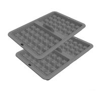 Crea deliciosos gofres con el inserto de silicona para freidora de aire NJ que se adapta perfectamente a los modelos AF300EU y AF400EU (gris)