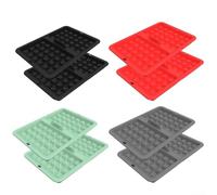 Crea deliciosos gofres con el inserto de silicona para freidora de aire NJ que se adapta perfectamente a los modelos AF300EU y AF400EU (negro)