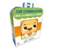 Crea i tuoi animali della giungla. Che combinazione! Ediz. a colori (Libri di stoffa)