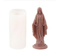 Crea impresionantes velas con silicona Virgen María DIY para uso en moldes en varias aplicaciones creativas