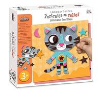 Crea lign'- Animales Retratos en Relieve, Color Naranja, Talla única (Crealign CL146)