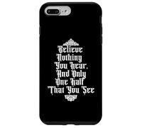 CREA Nada Que OYAS Y LA Mitad Ves Edgar Allan PoE Meme Carcasa para iPhone 7 Plus/8 Plus