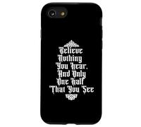 CREA Nada Que OYAS Y LA Mitad Ves Edgar Allan PoE Meme Carcasa para iPhone SE (2020) / 7/8