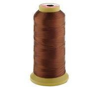 Crea trenzas perfectas con hilo de coser para extensiones - Accesorios profesionales de peluquería - Aspecto natural y duradero - Bobina de 2000 m - como se describe, marrón claro