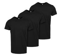 Crea Tu Marca Merch Camiseta 3-Pack Hombre Algodón Jersey Personalizable Nuevo