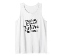 CREA tu mentalidad Futura Diseño de Cita de motivación visionaria Camiseta sin Mangas