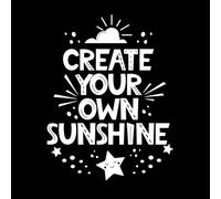 Crea tu propia frase de letras motivacionales dibujadas a mano con un toque de sol. Calcomanías de letras 64x83.8cm No daña la superficie de la pared Blanco