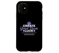 CREA tu Propia Suerte - Urban Typography Streetwear Carcasa para iPhone 11