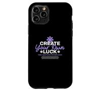 CREA tu Propia Suerte - Urban Typography Streetwear Carcasa para iPhone 11 Pro