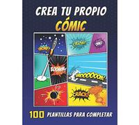 Crea tu propio cómic: 100 plantillas para completar | Crea tu propia adventura de superhéroes | subnormal comic | páginas de cómics en blanco para ... | 21,6x27,9cm | 8,5 x 11" | IDEA DE REGALO